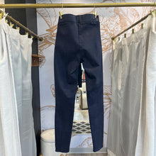Load image into Gallery viewer, L&#39;Agence | Women&#39;s Dark Blue Coated Pull On Jeggings | Size: M (Fit is S)
