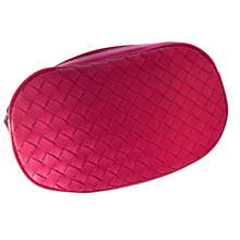 Load image into Gallery viewer, Bottega Veneta | Women's Hot Pink Weave Waist Belt Bag
