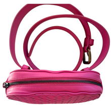 Load image into Gallery viewer, Bottega Veneta | Women's Hot Pink Weave Waist Belt Bag
