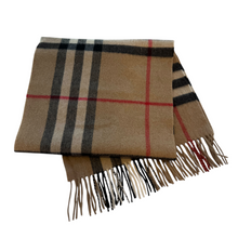 Load image into Gallery viewer, Burberry | Women's Giant Check Cashmere Scarf
