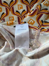 Load image into Gallery viewer, Paco Rabanne Women’s Cotton Tapestry U-Ring Top Cream &amp; Red | Savour Clothing
