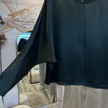 Load image into Gallery viewer, By Malene Birger | Women's Green Silky Long Sleeve Blouse | Size: 34
