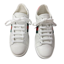 Load image into Gallery viewer, Gucci | Women&#39;s White Ace Sneaker with Bee | Size: 37
