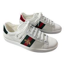 Load image into Gallery viewer, Gucci | Women&#39;s White Ace Sneaker with Bee | Size: 37
