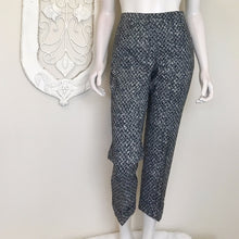Load image into Gallery viewer, Prada | Black and White Pattern Crop Pant | Size: 8
