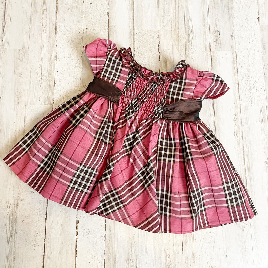 Iris & Ivy | Pink Plaid Dress | Size: 3-6M