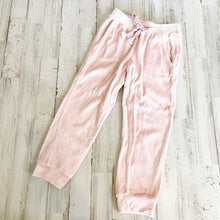 Load image into Gallery viewer, Bella Dahl | Girl&#39;s Light Pink Fuzzy Jogger Pants | Size: 2/3
