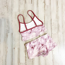 Load image into Gallery viewer, Dippin&#39; Daisy&#39;s | Girls Pink Marbled Tie Dye 2 Piece Bikini | Size: 4
