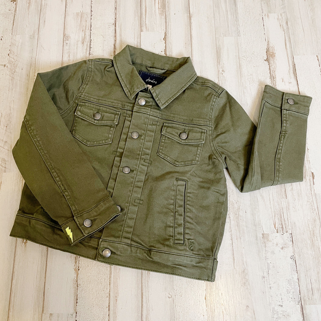 Joules | Girl's Green Ashgrove Denim Jacket | Size: 7