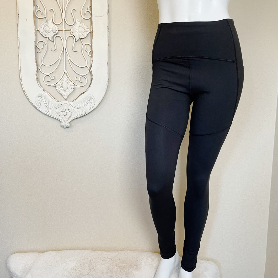 Thinx | Women's Black Moderate Period Active Leggings with Tags | Size: S