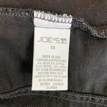 Load image into Gallery viewer, Joe&#39;s | Womens Black Leather and Denim Mixed Media Crop Snap Jacket | Size: XS
