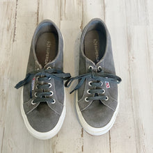 Load image into Gallery viewer, Superga | Womens Gray Suede 2750 COTU Classic Sneaker | Size: 37
