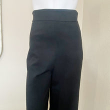 Load image into Gallery viewer, Tibi | Womens Black Wide Leg Crop Dress Pants | Size: 2
