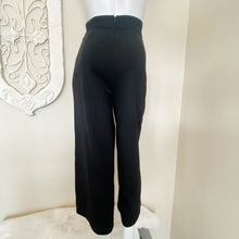 Load image into Gallery viewer, Tibi | Womens Black Wide Leg Crop Dress Pants | Size: 2
