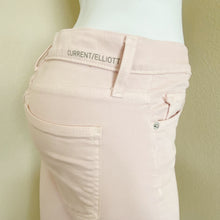 Load image into Gallery viewer, Current Elliott | Womens Stiletto Jeans in Primrose Pink with Released Hem | Size: 25
