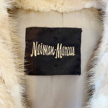 Load image into Gallery viewer, Neiman Marcus | Womens Vintage Stripe Long Fur Coat | Size: S
