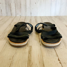 Load image into Gallery viewer, Merrell | Womens Black Leather Juno Backstrap Sandals | Size: 10
