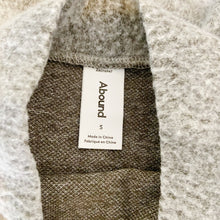 Load image into Gallery viewer, Abound | Womens Light Gray Fuzzy Soft Mockneck Pullover Top | Size: S
