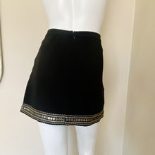 Load image into Gallery viewer, Madewell | Womens Black Embellished Mini Skirt | Size: 4
