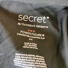 Load image into Gallery viewer, Victoria&#39;s Secret | Womens Black Lace Powerfigure Shaping Slip | Size: 34C
