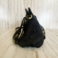 Load image into Gallery viewer, Petunia Pickle Bottom | Womens Black Soho Satchel Diaper Bag
