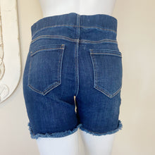 Load image into Gallery viewer, Liverpool | Womens Dark Wash Pull On Denim Shorts | Size: 4
