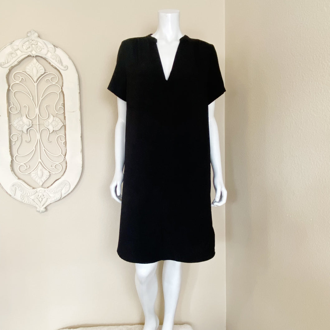 All In Favor | Womens Black Short Sleeve Blouse Dress | Size: XL