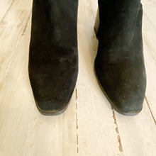 Load image into Gallery viewer, Aquatalia | Womens Black Waterproof Suede Heel Boots | Size: 8.5
