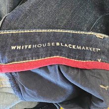 Load image into Gallery viewer, White House Black Market | Womens Dark Wash Denim Sculpt Shorts | Size: 0
