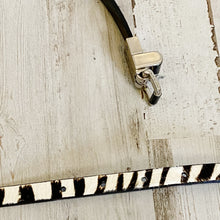 Load image into Gallery viewer, Michael Kors | Womens Zebra Calf Hair Skinny Belt | Size: XS
