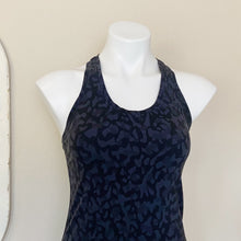 Load image into Gallery viewer, Lululemon | Womens Black and Dark Gray Leopard Print Active Tank | Size: 4
