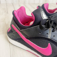 Load image into Gallery viewer, Nike | Womens Black and Pink Huarache Athletic Shoes | Size: 8
