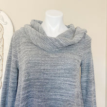Load image into Gallery viewer, Anthropologie | Womens 9-H15 StCL Gray Cowl Neck Fit and Flare Long Sleeve Top | Size: S

