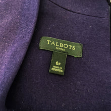 Load image into Gallery viewer, Talbots | Womens Purple Sleeveless Shift Dress | Size: 6P
