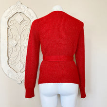 Load image into Gallery viewer, Urban Outfitters | Womens Heather Red Long Sleeve Wrap Cardigan Sweater | Size: S
