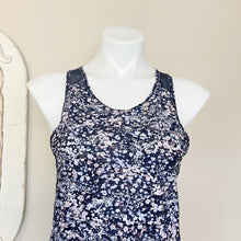 Load image into Gallery viewer, Lululemon | Womens Black and Floral Print Mesh Panel Tank Top | Size: S
