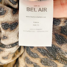 Load image into Gallery viewer, Belair | Womens Leopard Print Long Sleeve Mini Dress | Size: M
