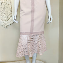 Load image into Gallery viewer, Chelsea 28 | Womens Smoke Pink Sheath Midi Mermaid Dress | Size: XS
