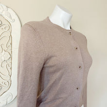 Load image into Gallery viewer, Linden Street Studio | Womens Dusty Rose Cashmere Blend Knit Button Down Cardigan Sweater | Size: S
