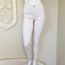 Load image into Gallery viewer, White House Black Market | Women&#39;s Pale Pink &quot;The Skinny Ankle&quot; Mid Rise Jeans | Size: 0
