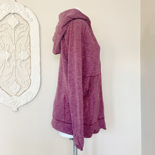 Load image into Gallery viewer, Lululemon | Womens Burgundy Two Button Hooded Knit Jacket | Size: 6
