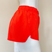 Load image into Gallery viewer, Nike | Womens Orange and Red Set of 2 Lasercut Split Side Running Shorts | Size: S
