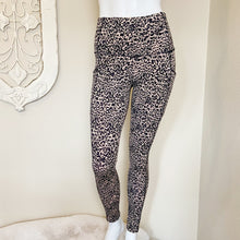 Load image into Gallery viewer, Chico&#39;s | Womens Zenergy Pink, Green and Black Leopard Print Workout Leggings | Size: S
