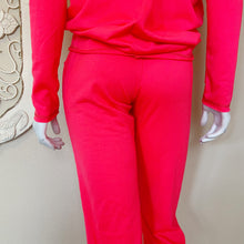 Load image into Gallery viewer, White Birch | Womens Neon Pink Lounge Set | Size: M
