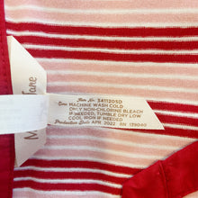 Load image into Gallery viewer, Matilda Jane | Girls Red Stripe and Button Front Half Sleeve Dress | Size: 12Y
