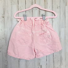 Load image into Gallery viewer, Dondup | Girls Neon Pink Tie Dye Wash Paper Bag Waist Denim Shorts | Size: 8Y
