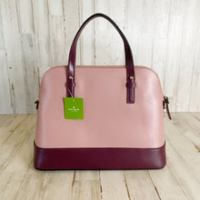 Load image into Gallery viewer, Kate Spade | Womens Purple Colorblock Grand Street Small Rachelle Leather Bag with Tags
