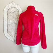 Load image into Gallery viewer, The North Face | Womens Red Fuzzy Sherpa Zip Jacket | Size: XS
