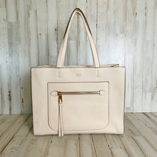 Load image into Gallery viewer, Vince Camuto | Womens Pale Peach Leather Elvan Tote Bag
