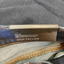 Load image into Gallery viewer, Ann Taylor | Womens Dark Wash The Skinny Ankle Jeans | Size: 6P
